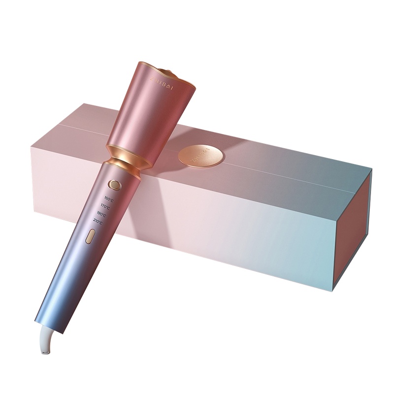 直白自动卷发棒不伤发大卷蛋卷水波纹电动旋转卷发懒人家用电卷棒