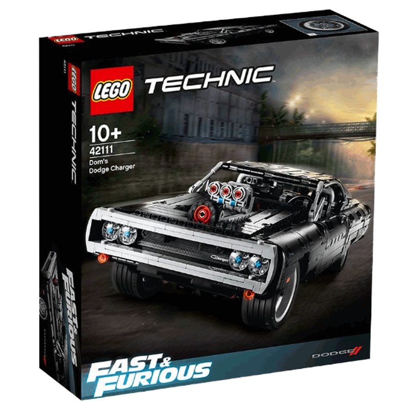 LEGO乐高机械组系列道奇42111拼插玩具