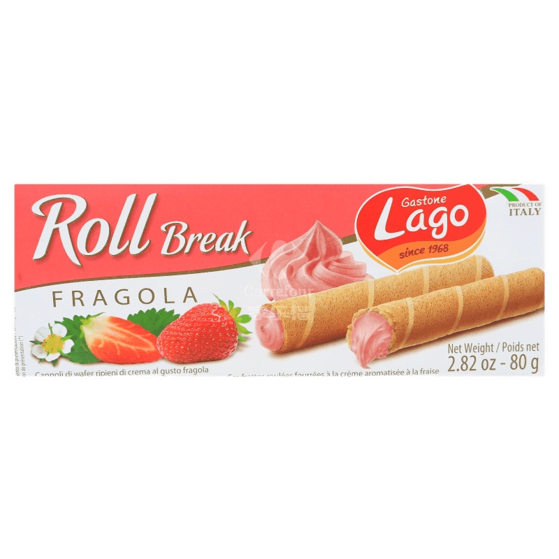 爱利地草莓味卷 80g/袋