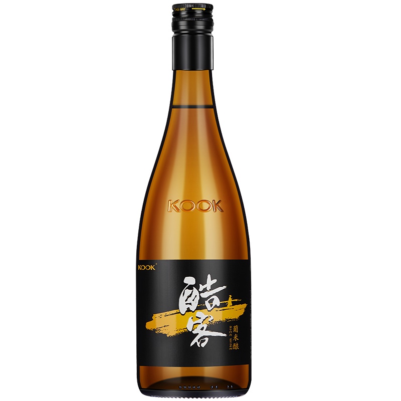 酷客KOOK葡米酿混酿黄酒 微醺黄酒半干型12.8度 750mL