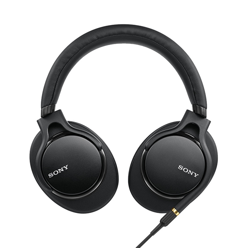 Sony/索尼 MDR-1AM2(黑色)头戴式耳机HIFI 重低音电脑手机带麦高解析音频
