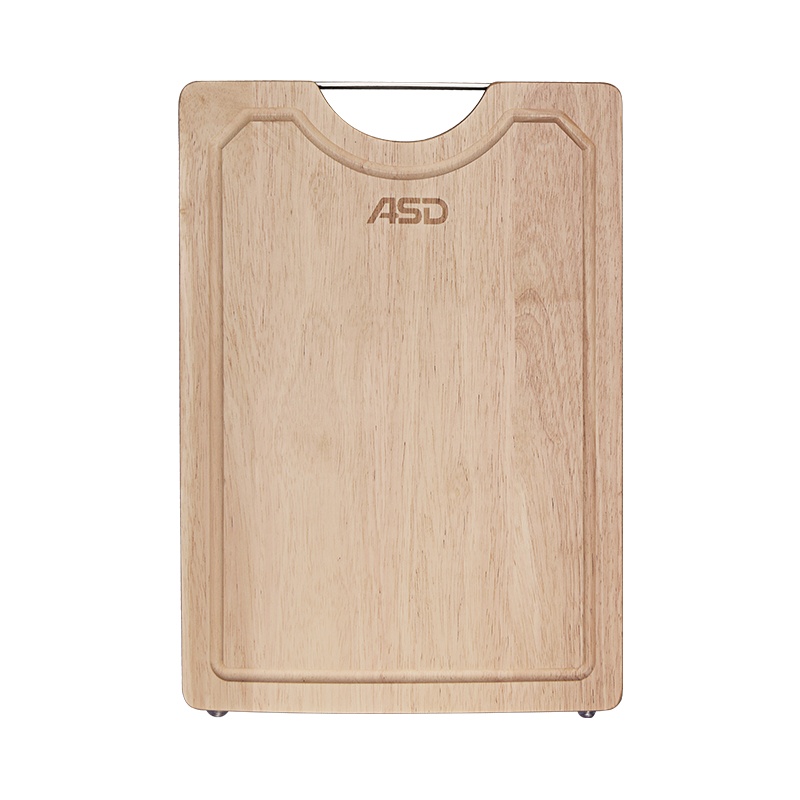 爱仕达橡胶木砧板实木家用 抗菌防霉水果菜板宿舍厨房小型壁挂式 GJ32W2WG