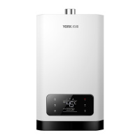 约克(YORK)16L零冷水燃气热水器JSQ30-16 YK-DS5 智能恒温 防冻(12T天然气)
