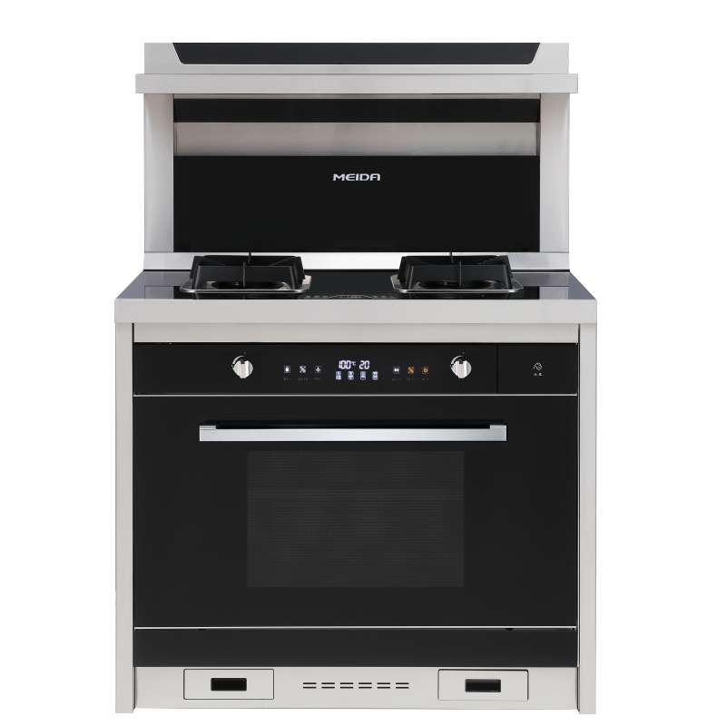 [蒸烤一体]美大(MEIDA)/X9-ZK美大集成灶蒸烤一体灶抽油烟机燃气灶套装家用(天然气款)