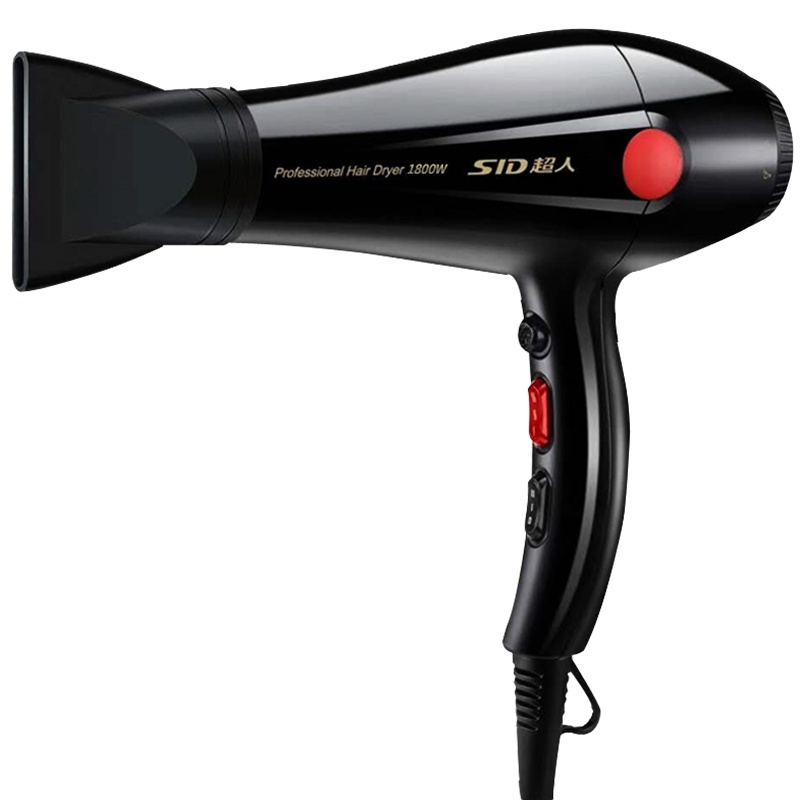 超人(SID)RD2270家用电吹风冷热风大功率六档变速大风力电动吹风机强风发廊理发店学生宿舍用不伤发吹风筒音电风吹机