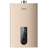 美的(Midea) 13L 燃气热水器 家用 JSQ25-R2(天然气)水量燃气双调节 智能调节水量 抑菌无氧铜水箱