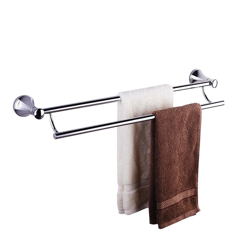 科勒卫浴浴室五金挂件 可乐莱24吋双层毛巾杆浴巾架K-23561T
