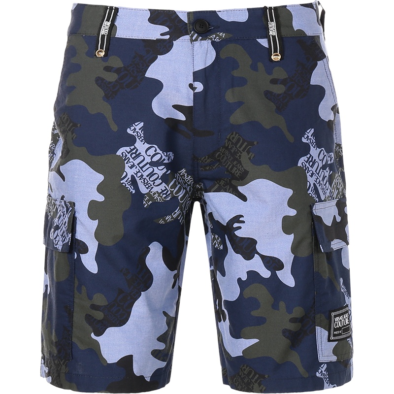 VERSACE JEANS COUTURE 范思哲 男士 棉质休闲短裤 A4GWA109 SR485