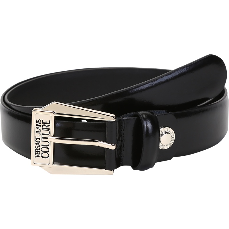 范思哲 VERSACE JEANS COUTURE 男士皮革针扣式皮带腰带71YA6F03 ZP059