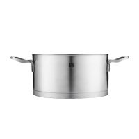 双立人精品浅烧锅20cm+单柄炖锅16cm套装ZW-C128