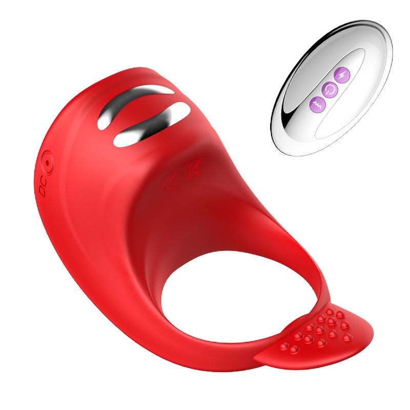 英国福克斯(fox)锁爱A1高级变频震动锁精环持久男女共用跳蛋防射夫妻房事双人高潮共用神器调情玩具阴茎套环震环成人性用品