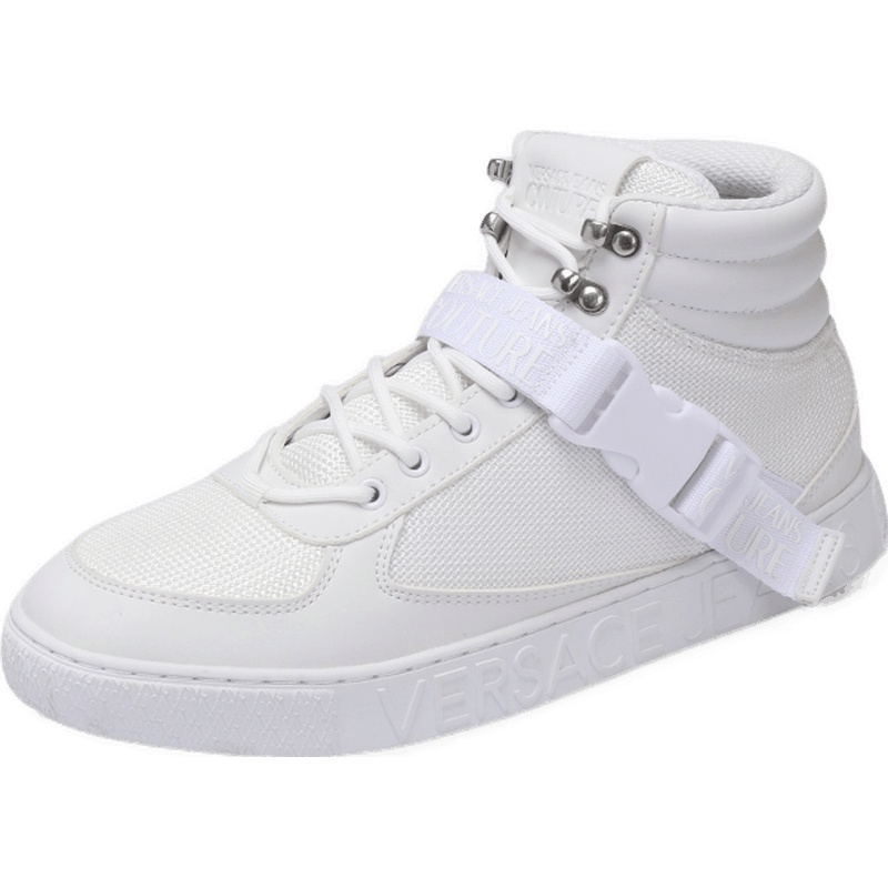 Versace Jeans Couture 范思哲 男士织物配涂层板鞋 E0YUBSF5 71192