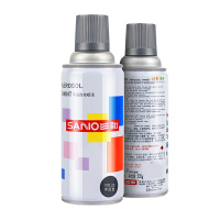 三和普通色系列手摇自动喷漆 125银灰色 12瓶/箱 (1箱)