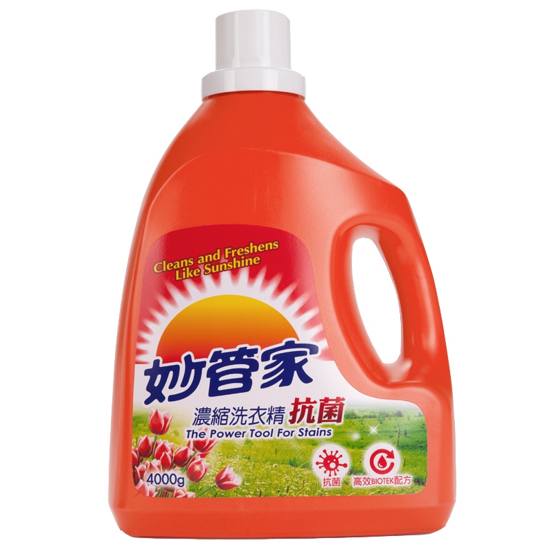 [台湾进口]妙管家(MAGIC AMAH)浓缩洗衣精/抗菌/4000g