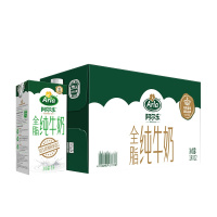 Arla 阿尔乐 德国进口 营养早餐 3.4g蛋白质,124mg原生高钙 全脂纯牛奶1L*12礼盒 爱氏晨曦升级款