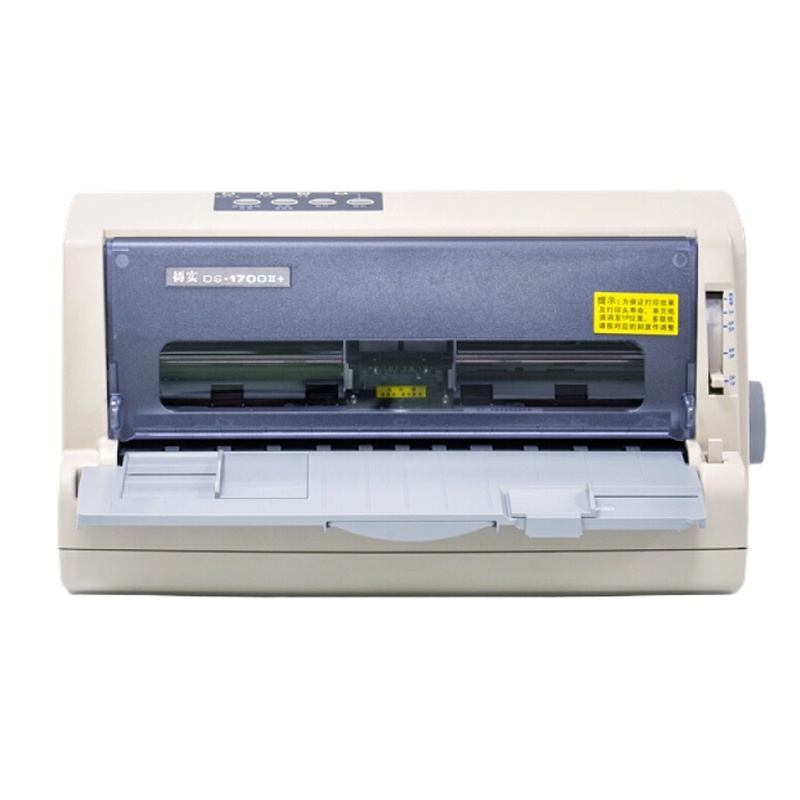 得实(DASCOM)DS-1700II+ 高性能24针82列平推票据打印机.针式打印机.