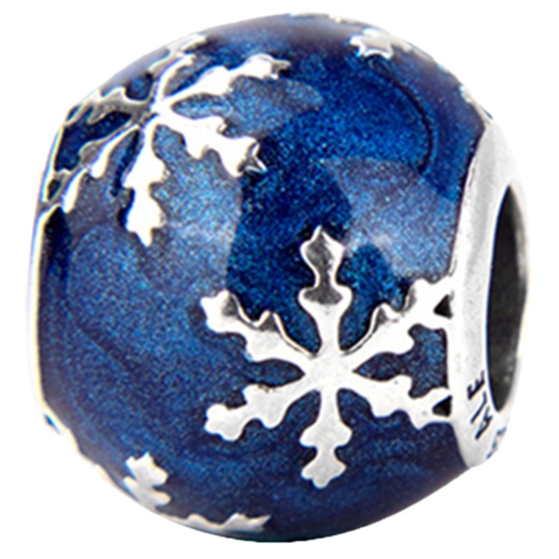 PANDORA潘多拉 冬日欢乐 925银珐琅串饰-796357EN63