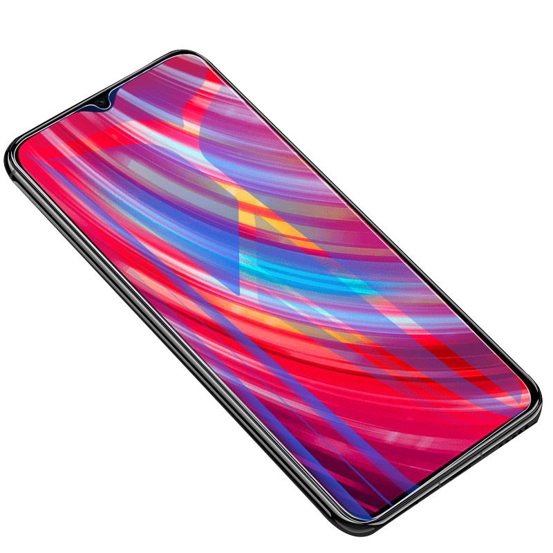 [送手机壳]轻万适用红米8a钢化膜全屏抗蓝光防摔贴膜xiaomi手机保护膜全玻璃