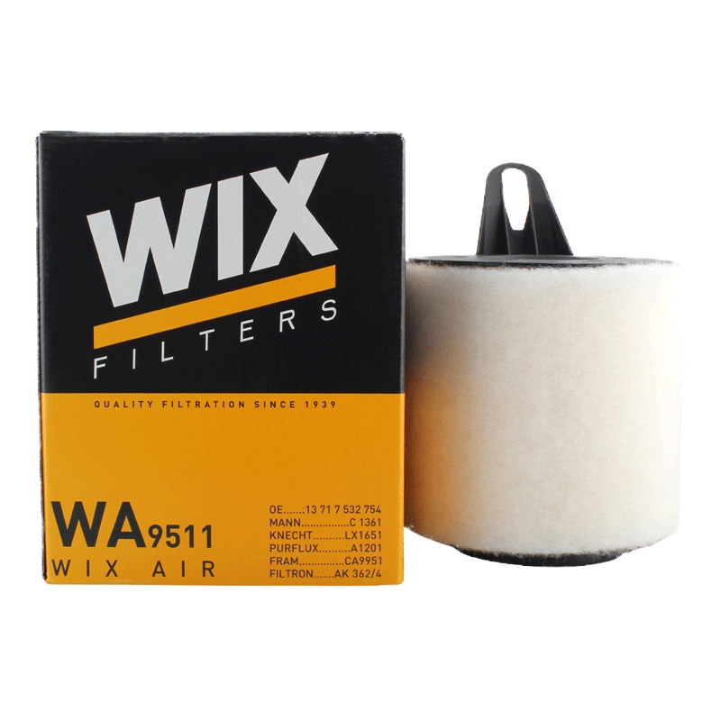 维克斯(WIX)空气滤WA9511适配宝马3系318i/320i/1系118i/120i/X1 18i