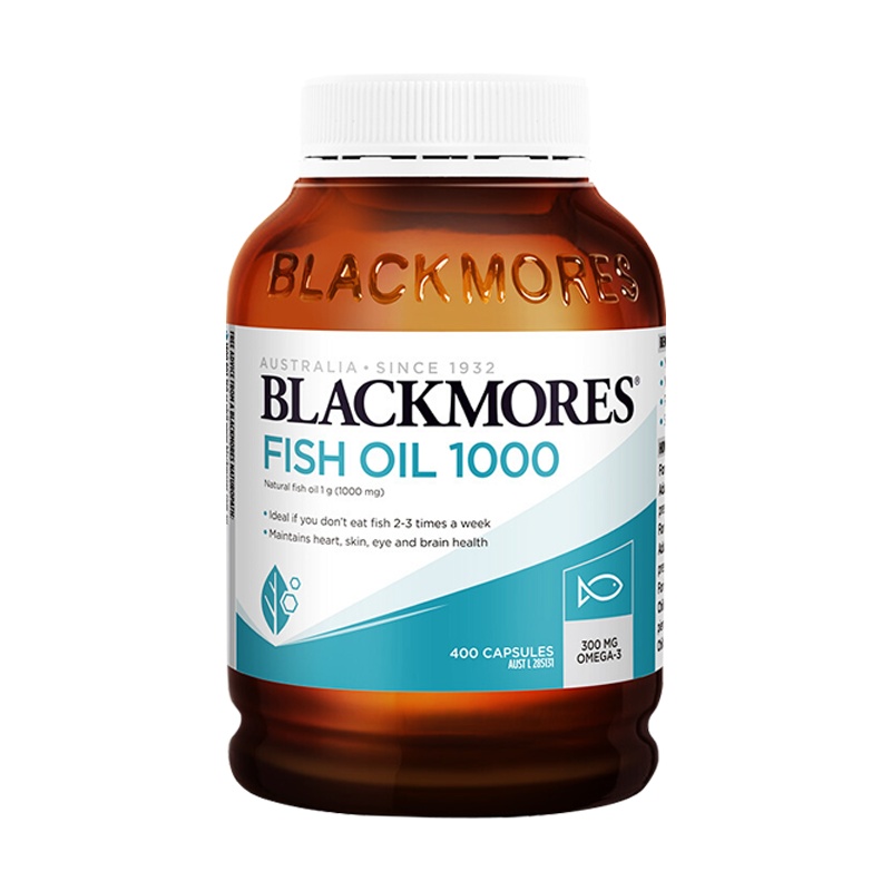 Blackmores 澳佳宝 澳洲进口 原味深海鱼油胶囊 400粒