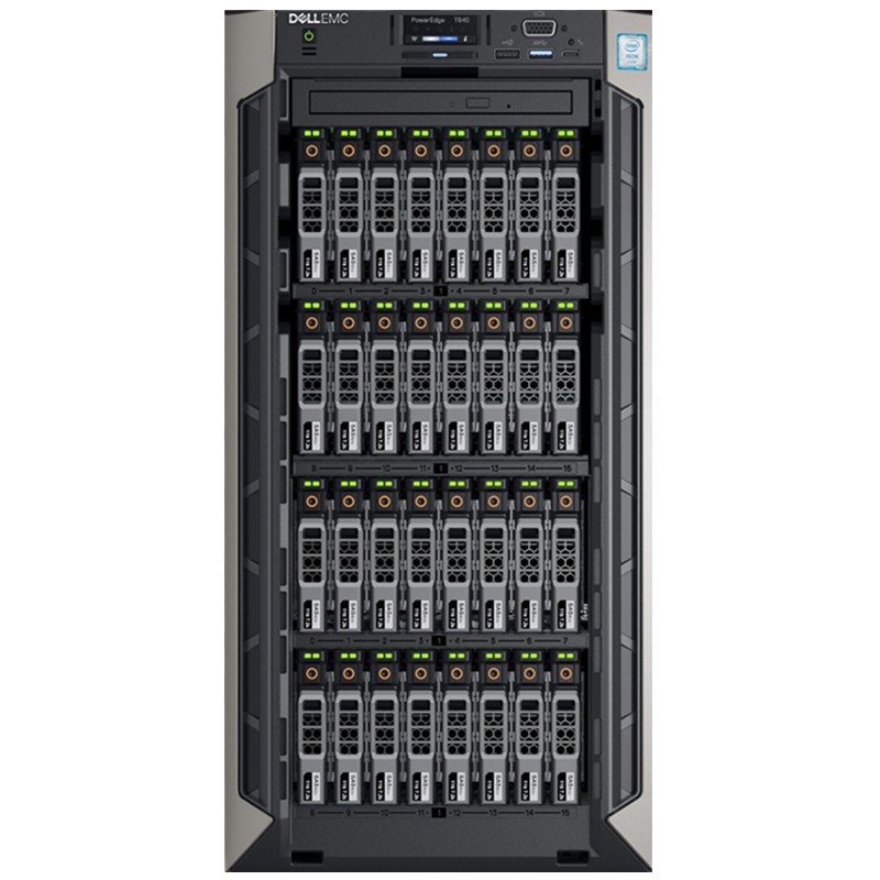 戴尔(DELL)T640塔式服务器主机至强金牌5218*2|64G/1.92TB/3年