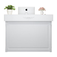 铭威盾收银台柜台简约现代店铺小型吧台服装店超市便利店美容院店前台