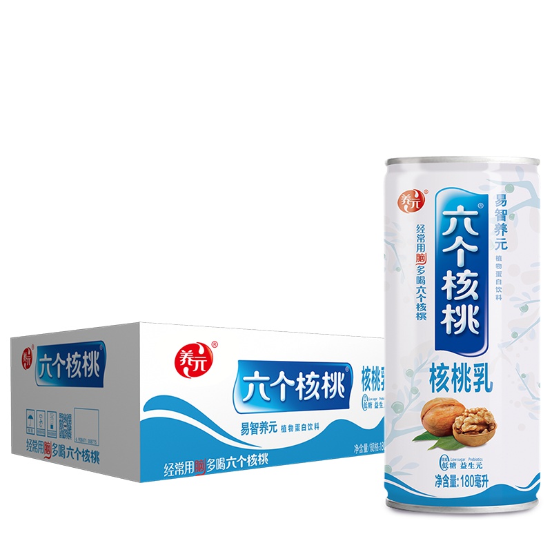 养元六个易智养元植物蛋白饮料180ML*20