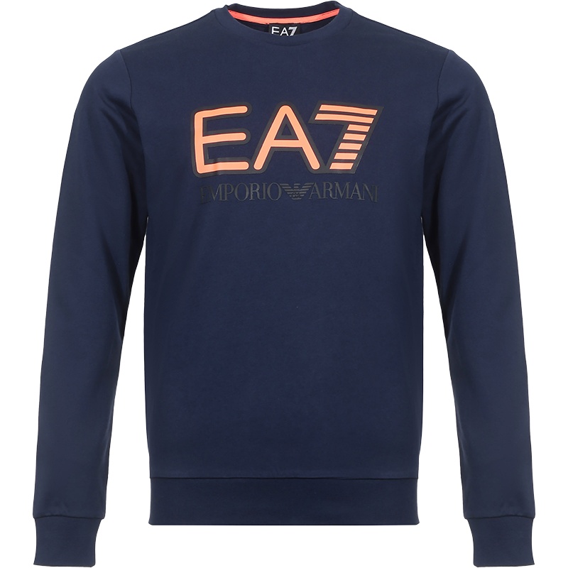 EMPORIO ARMANI EA7 阿玛尼 男士圆领长袖卫衣运动衫6HPM60 PJ05Z