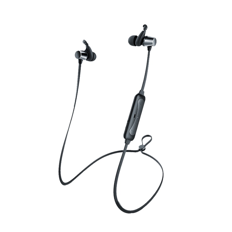 洛克空间乐锐H1无线蓝牙运动耳机音乐跑步开车双耳入耳式苹果X通用男女HIFI