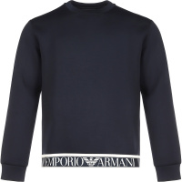 EMPORIO ARMANI 阿玛尼 男士 聚酯纤维圆领长袖卫衣运动衫 6H1M83 1JDSZ