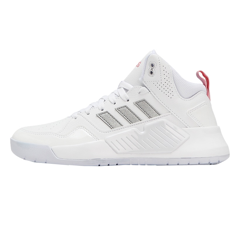 Adidas阿迪达斯女鞋Neo休闲鞋2021春季夏新款高帮运动板鞋FZ1043