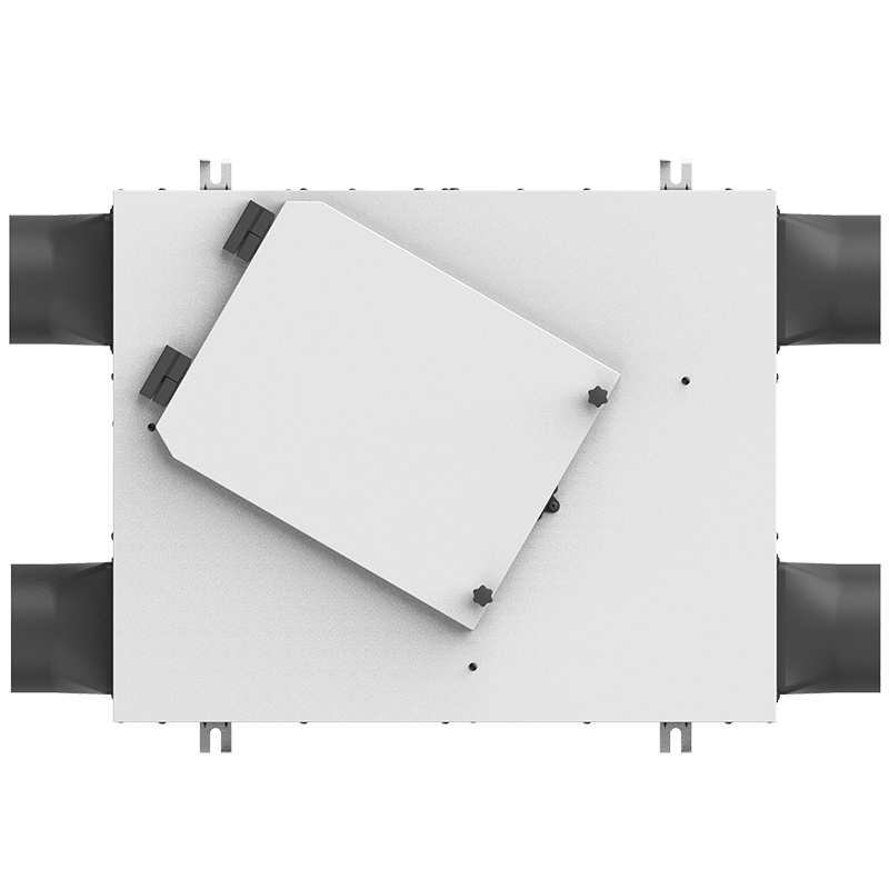 华工乐芒全热交换新风系统全屋换气家用中央吊顶机双向管道静音进气风机PM2.5净化新风机换气机新风量150m³2排2进风