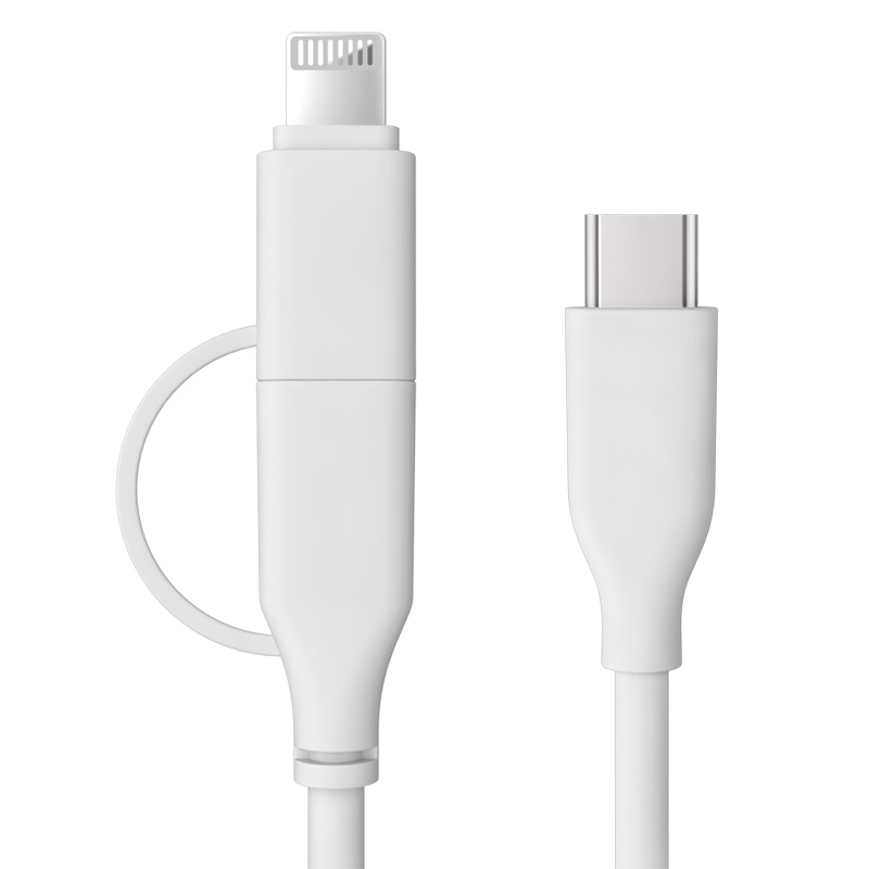 鸿智天联 工厂直销 数 据 快 速 充 电12W Type-C&USB二 合一 D C 线