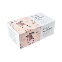 苏宁宜品湿厕纸30片/盒男女士专用私处擦屁股卫生湿巾洁厕纸巾便携小包