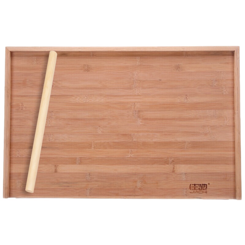 佳驰 擀面板 砧板 菜板 案板 饺子板GMB-1987(76*44*1.5cm)送40cm擀面杖