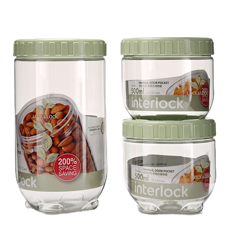乐扣乐扣(Lock&Lock) 新概念储物罐三件套 INL 301S1FU