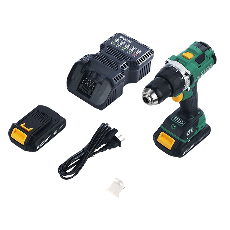 世达51011 J系列锂电充电手电钻起子机 18V两电一充2.0AH 1台