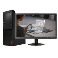 联想(Lenovo)启天M425 商用台式电脑21.5寸显示器(I5-9500 4G 1T+128G SSD )