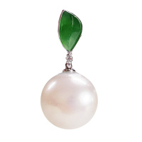 缘源珠宝 珠辉玉丽珍珠吊坠 18K金镶嵌珠联璧合匠心设计尽显雍容娴雅 有证书 不含链