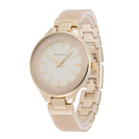 安妮克莱因（ANNE KLEIN）摩登复古系列时尚简约休闲树脂石英女士手表AK/1408CRCR