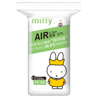 SOLOVE米菲miffy AIR微环境婴幼儿纸尿裤 尿不湿 男女通用 超薄干爽 M码56片