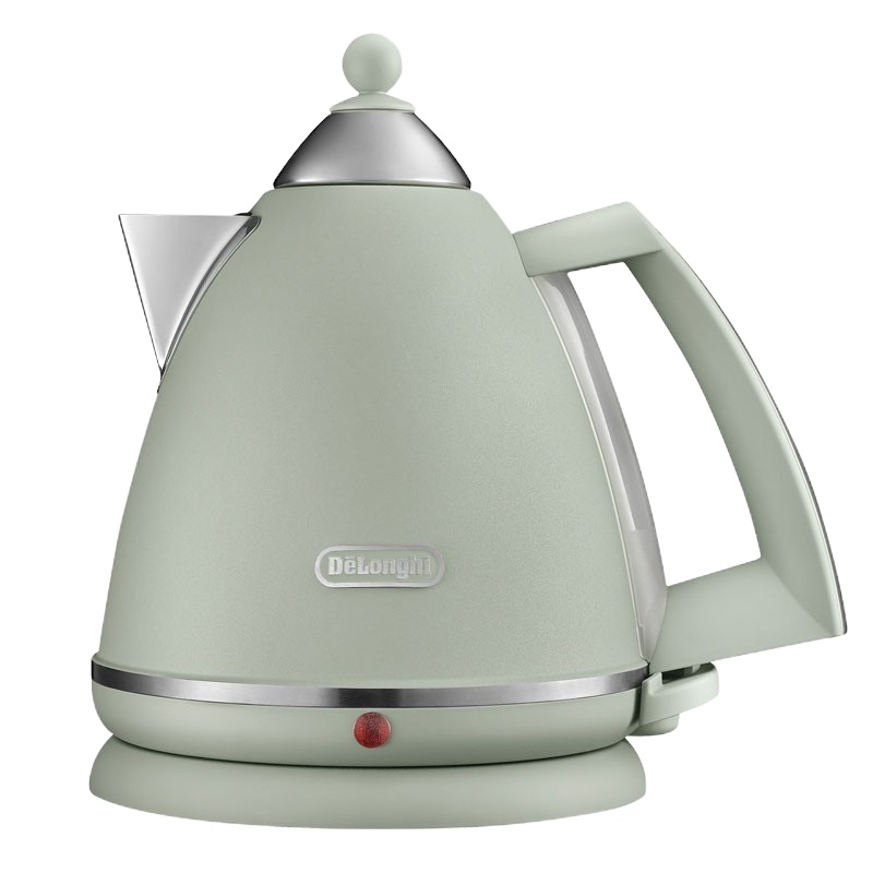 德龙(DeLonghi)电热水壶花园系列 304不锈钢电水壶KBX2016.GR薄荷绿 单个装
