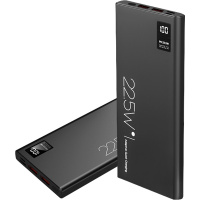 ZNNCO 充电宝超薄小巧22.5W超级快充USB-C18W双向PD大容量便携式移动电源苹果华为手机 快充版