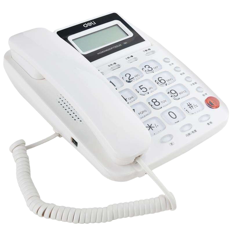 得力781 来电显示电话机 固定电话座机