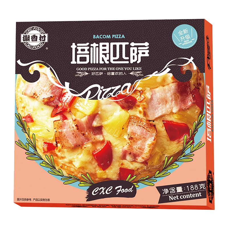 潮香村培根匹萨188g