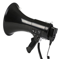 十度 CR-87手持喇叭大功率喊话器录音喇叭50W大功率手持可充电扩音器