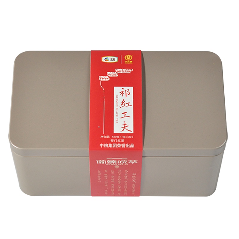 中粮中茶徽臻皖萃祁红工夫礼盒120g CTAD3060