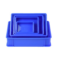 稳斯坦(Winstable) 周 转 箱塑 料(600*500*400mm 收纳箱 零件盒 储物盒)