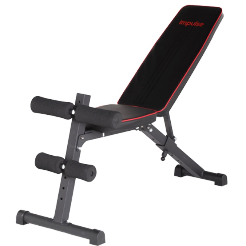 英派斯仰卧板YD3000 家用收腹机腹肌板哑铃凳多功能折叠 健芬欣健身器材