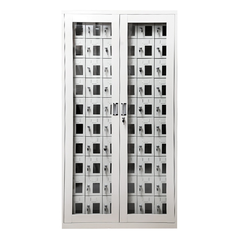 苏彩手机存放柜USB插口手机充电柜车间对讲机柜电子设备管理柜 电动工具充电存放柜会议室商场手机柜